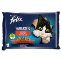 Felix Wiejskie Smaki W Galaretce Z Wołowina I Kurczakiem 4x85g Felix