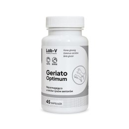 Lab-v Geriato Optimum Wspomaganie Zdrowia Seniorów Dla Psów I Kotów 45 Kapsułek LAB-V