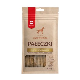 MACED Pałeczki Indyk z Warzywami 100g Maced