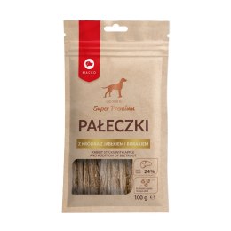 MACED Pałeczki z Królika z Jabłkiem i Burakiem 100g Maced