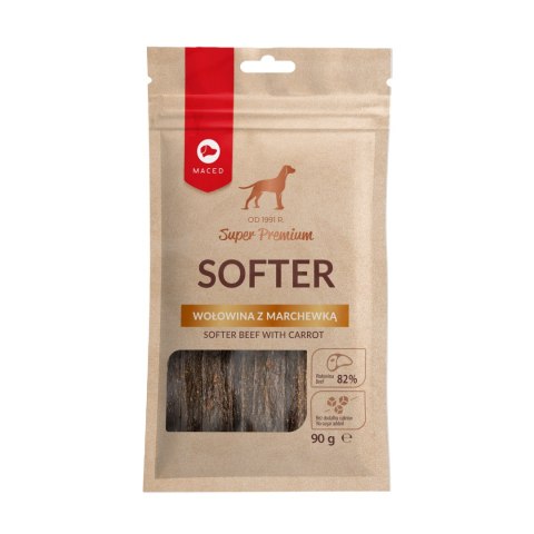 MACED Softer Wołowina z Marchewką 90g Maced