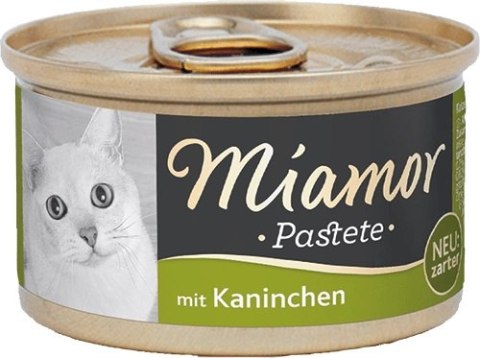 Miamor Pastete królik 85g puszka MIAMOR