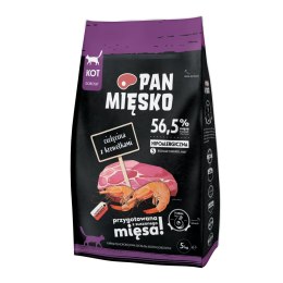 PAN MIĘSKO Cielęcina Z Krewetkami Dla Kota S 5kg PAN MI�SKO