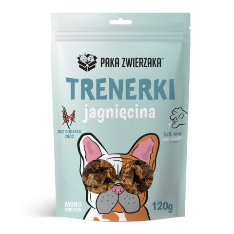 Paka Zwierzaka Trenerki Przysmak Dla Psów Jagnięcina 120g Paka Zwierzaka