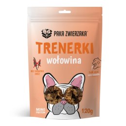 Paka Zwierzaka Trenerki Przysmak Dla Psów Wołowina 120g Paka Zwierzaka