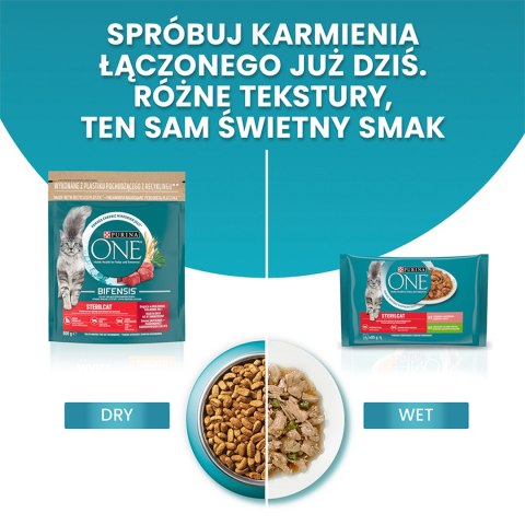 Purina One Sterilcat Karma Dla Kota Z Indykiem I Zieloną Fasolką 85g PURINA ONE