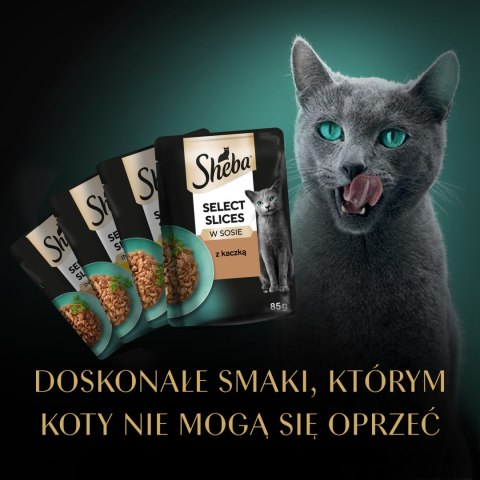 SHEBA® Selection Select Slices Drobiowe Smaki 40x85g Sheba