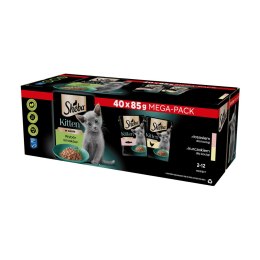 Sheba Kitten Wybór Smaków W Sosie Karma Dla Kociąt 40x85g Sheba
