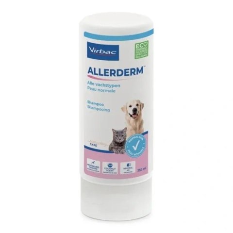 Virbac Allerderm Szampon Dla Psów I Kotów Do Skóry Normalnej 250ml Virbac