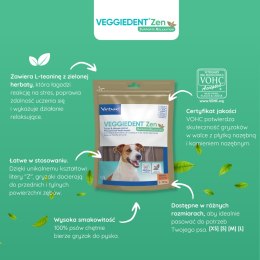 Virbac Veggiedent Zen Fresh Gryzak Dla Psa S (5-10kg) 15szt Virbac