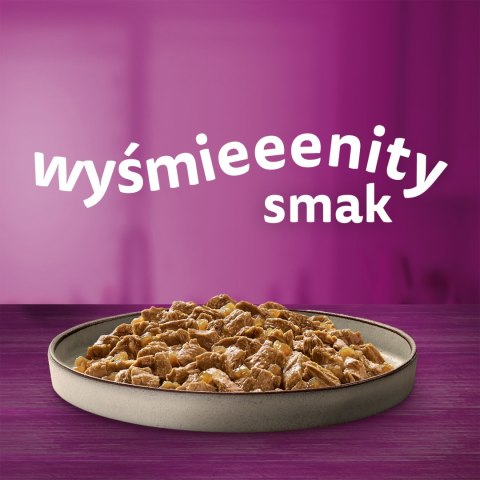 Whiskas Adult Saszetki 40 x 85g Drobiowe Frykasy Mokra Karma Whiskas