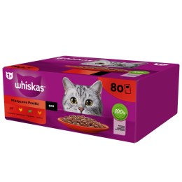 Whiskas Adult Saszetki Klasyczne Posiłki - Mokra Karma Whiskas