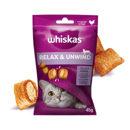 Whiskas Relaks i Odprężenie z kurczakiem 45g Whiskas