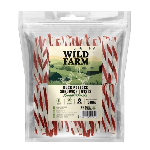 Wild Farm Kanapka Z Kaczką 500g Przysmak Dla Psa Wild Farm