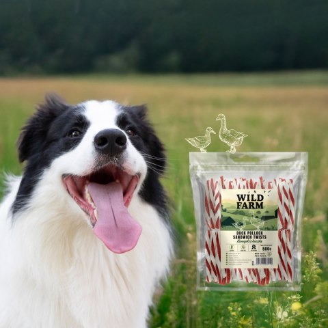Wild Farm Kanapka Z Kaczką 500g Przysmak Dla Psa Wild Farm