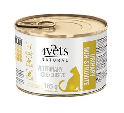 4Vets Cat Urinary Non-struvite 185g 4Vets Natural