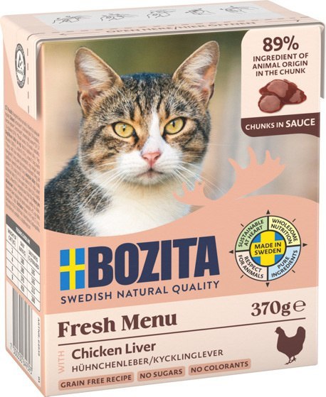 BOZITA Cat Wątróbka Drobiowa W Sosie 370 G Bozita