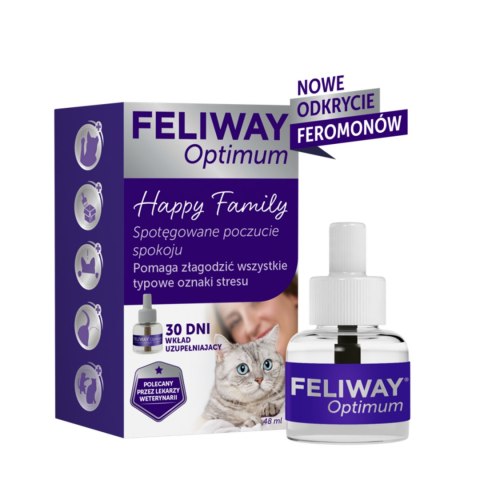 CEVA Feliway Optimum Wkład 48 Ml Ceva Animal Health Polska Sp. z o.o.