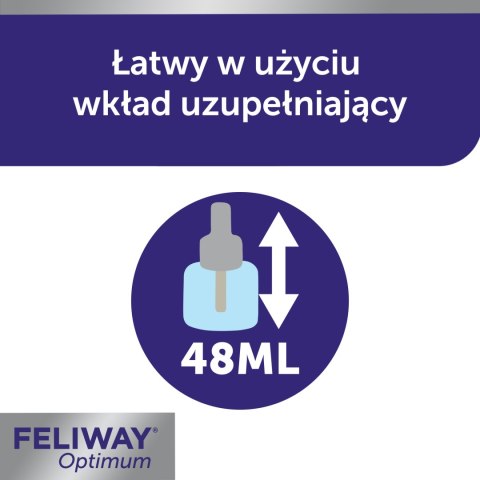 CEVA Feliway Optimum Wkład 48 Ml Ceva Animal Health Polska Sp. z o.o.