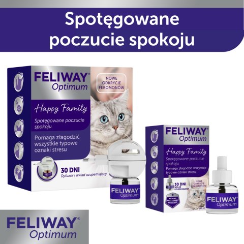 CEVA Feliway Optimum Wkład 48 Ml Ceva Animal Health Polska Sp. z o.o.