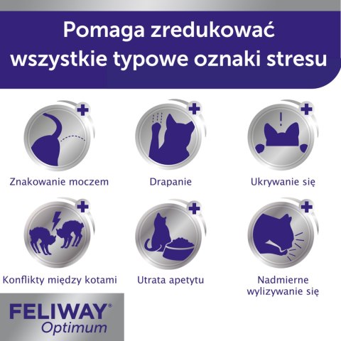 CEVA Feliway Optimum Wkład 48 Ml Ceva Animal Health Polska Sp. z o.o.