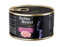 DOLINA NOTECI Premium Sterilised dla Kota Bogata w Indyka 185g Dolina Noteci