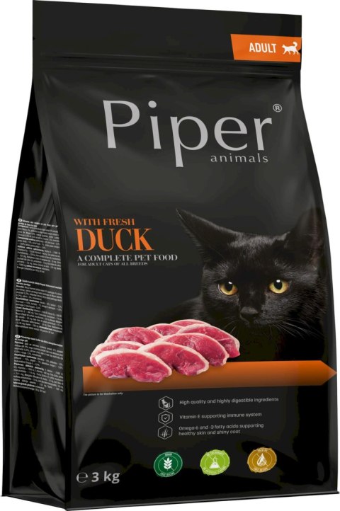 Dolina Noteci Piper Animals z Kaczką dla Kotów 3kg Dolina Noteci