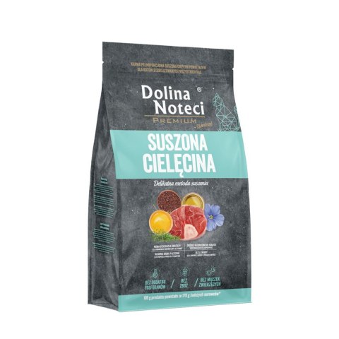 Dolina Noteci Premium Suszona Karma Cielęcina Sterylizowane Koty 2kg Dolina Noteci