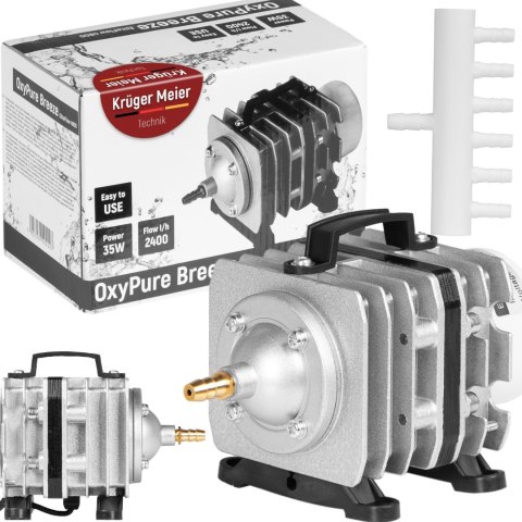 Kruger Meier OxyPure Breeze 4800 - napowietrzacz do oczka wodnego Kruger Meier