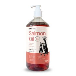 Lab-v Olej Z Łososia 100% Dla Psa i Kota 1000ml LAB-V