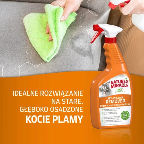Nature's Miracle SET-IN OXY Stain & Odour Remover CAT 709 Ml Nature's Miracle