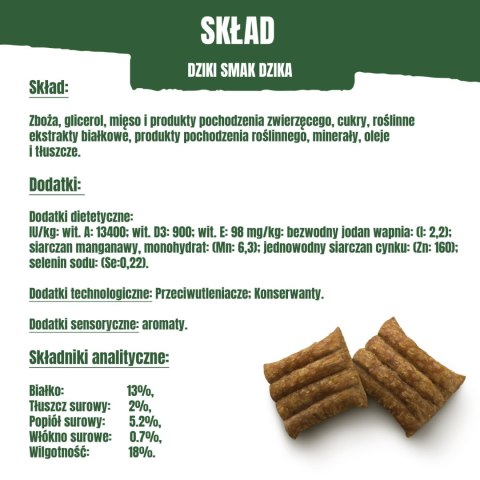 Purini Adventuros Nuggets Karma dla psów Dziki Smak Dzika 90g ADVENTUROS