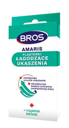 Bros Amaris Plasterki Łagodzące Ukąszenia 20szt Bros Sp z o.o.