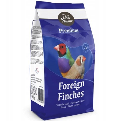 Deli Nature Premium Foreign Finches - mieszanka nasion dla ptaków egzotycznych 1kg Deli Nature