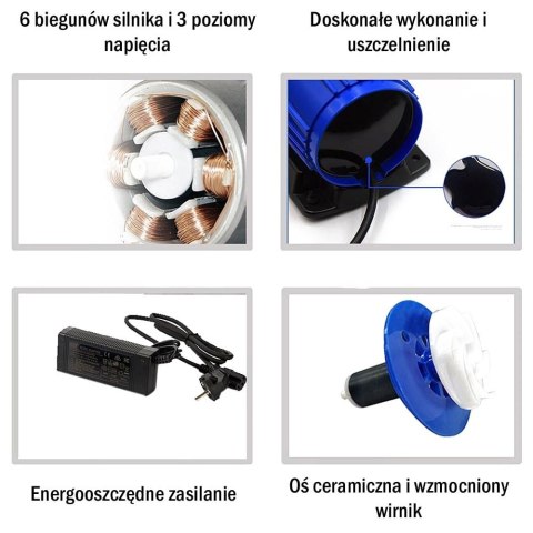 Hsbao SWD-2500 - pompa z kontrolerem (max 2500l/h) Hsbao