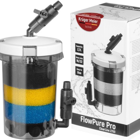 Kruger Meier FlowPure Pro 2700 - prefiltr kubełkowy zewnętrzny 16/22 Kruger Meier