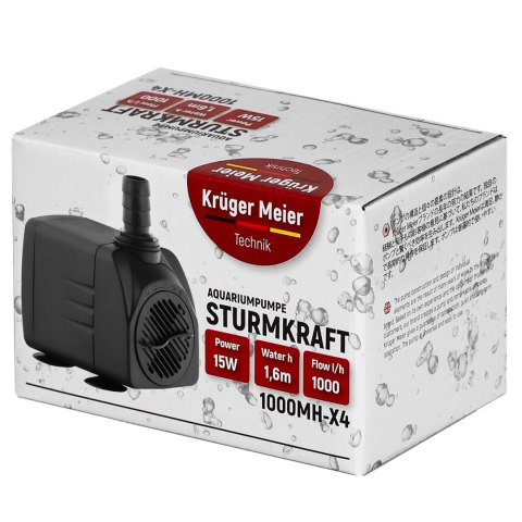 Kruger Meier Sturmkraft 1000MH-X4 - pompa wody 1000l/h Kruger Meier