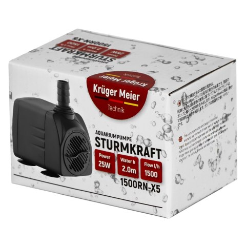 Kruger Meier Sturmkraft 1500RN-X5 - pompa wody 1500l/h Kruger Meier