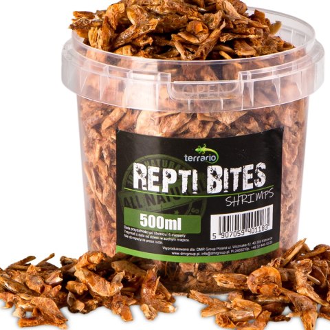 Terrario Repti Bites Shrimps 500ml - krewetki suszone Terrario
