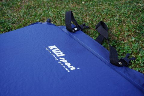 Materac Mata Karimata Turystyczna Lekka Nadmuchiwana z Poduszką KUBISPORT 186x53 cm Kubisport