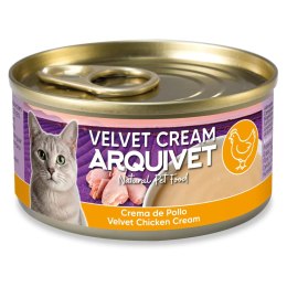 Arquivet Velvet kremowa puszka dla kota o smaku kurczaka 80g Arquivet