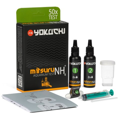 Yokuchi Mitsuru Aquarium Test NH4 - kropelkowy test wody YOKUCHI