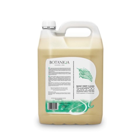 BOTANIQA Basic Deep Clean Shampoo Szampon Głęboko Oczyszczający 4l Botaniqa