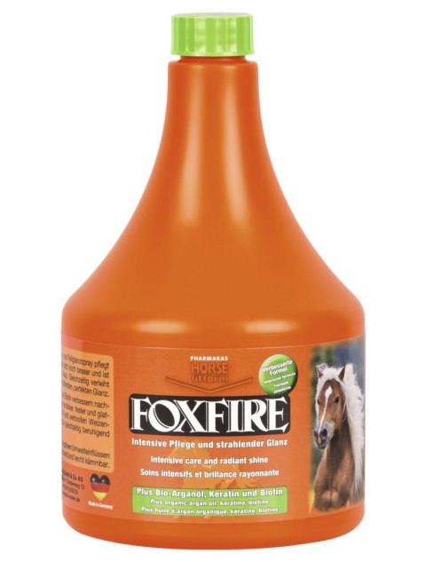 KERBL Nabłyszczacz Do Sierści Foxfire 1l PHARMAKAS HORSE FITFORM