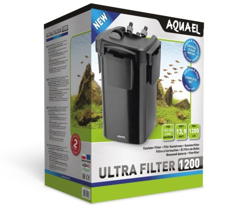 AQUAEL Ultra 1200 Filtr Kubełkowy Do Akwarium AQUA EL