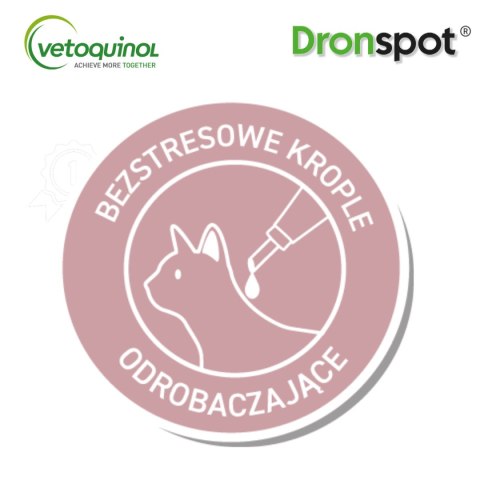 Bayer Dronspot Krople Na Robaki I Pasożyty 2x0,35ml Vetoquinol