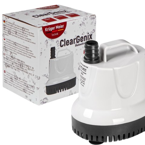 Krüger Meier ClearGenix 2500 - pompa niskiego zanurzenia 2500l/h Kruger Meier