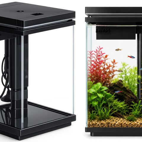 Kruger Meier LUMIQ AquaCube 10l Black - akwarium z filtrem i oświetleniem Kruger Meier