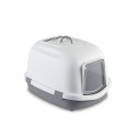 Stefanplast Kuweta Super Queen XXL z Filtrem Biało-Szara 71x55x46,5 cm Stefanplast
