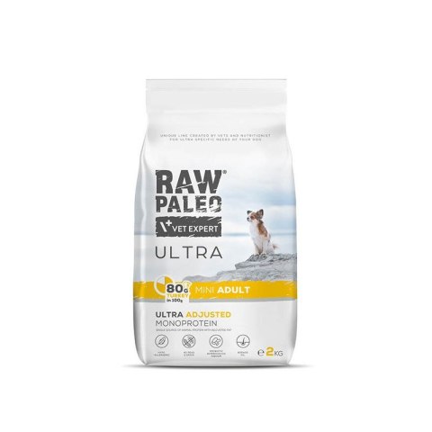 Vetexpert Raw Paleo Ultra Karma Dla Psa Dorosłego Mini Indyk 2kg RAW PALEO